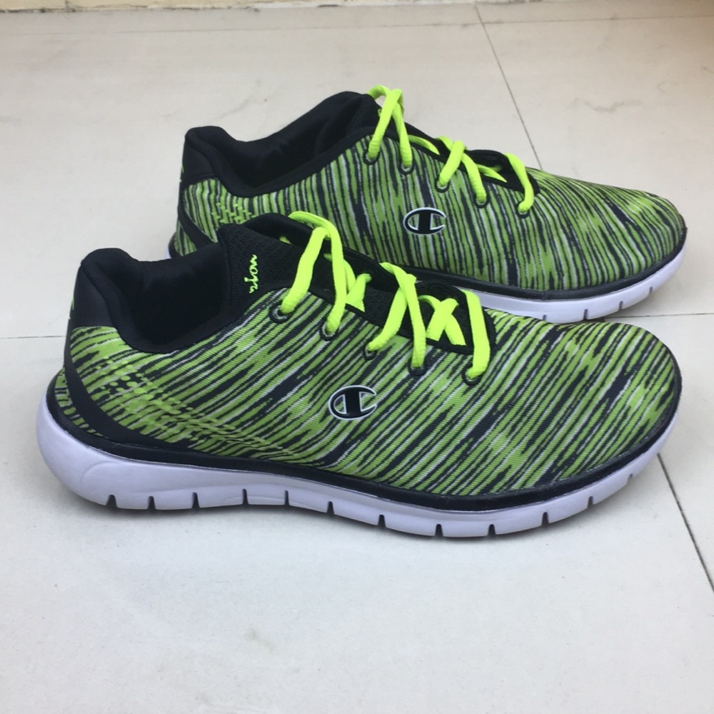 Champion Women’s Sneakers Black Green Size 9